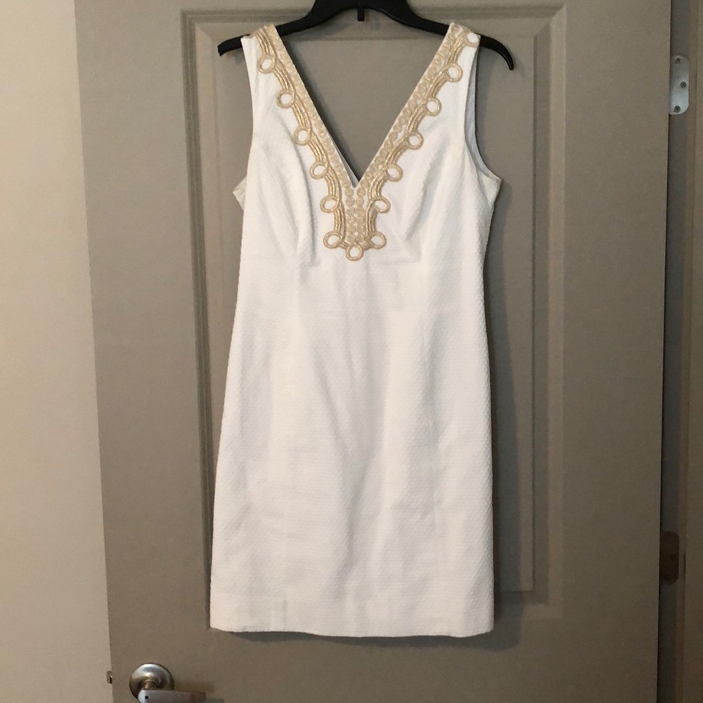 White Lilly Pulitzer dress